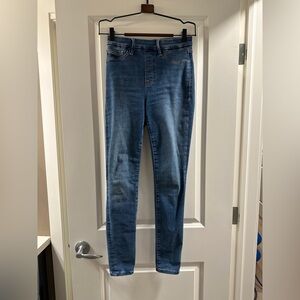 Good American Blue Skinny jeggings| size 2